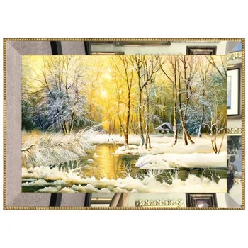 

3D Digital Canvas Painting with Mirror Frame 70 * 100 cm