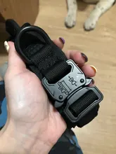 Collar táctico militar ajustable para perro, collares para perro y mascotas, correa de Control, Asa de entrenamiento, Collar de Gato para perros pequeños y grandes