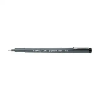 

PCs. 1 Fineliner tip graduatapigment liner black 308 08-9STAEDTLER20.42