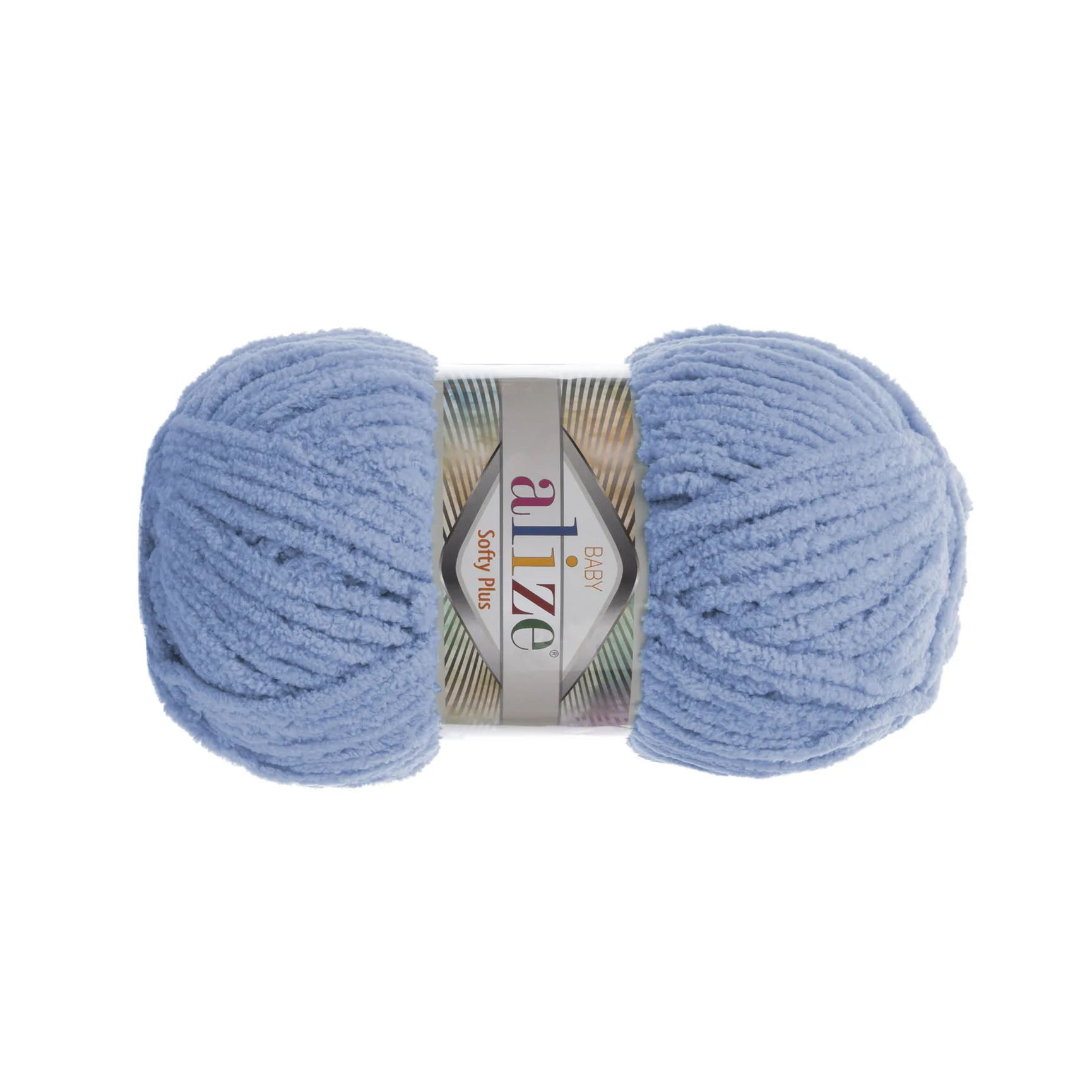 Yarn Alize softy plus 100% micropolyester in a coil 120 m 100 gr