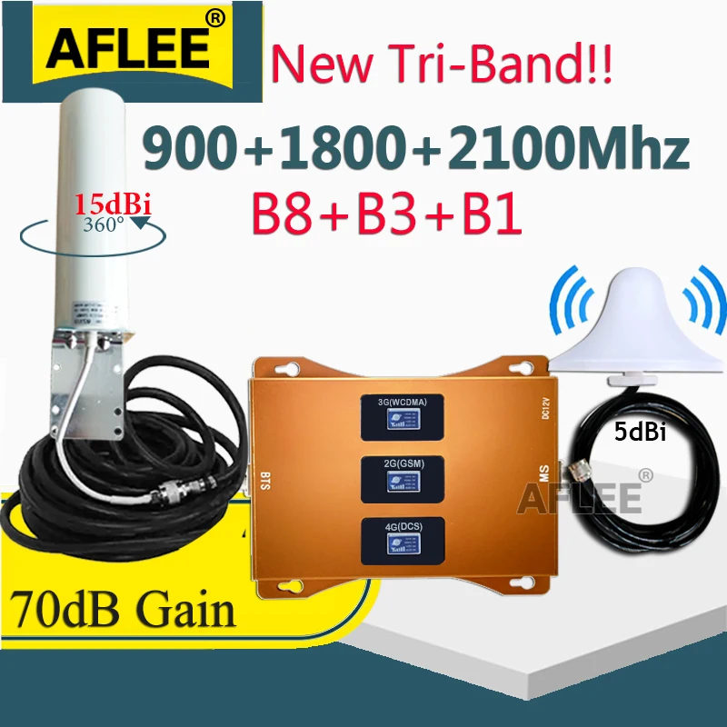 BigSale!!900 1800 2100 GSM WCDMA LTE Tri-Band