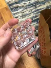 Suministros cuadrados de 9 agujeros para tatuaje acrílico, soporte para taza para tinta de tatuaje permanente, accesorios para tatuaje