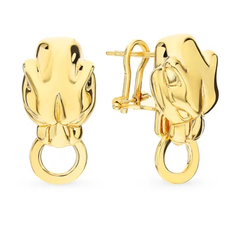 

Gold sunlight earrings sample 585