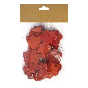 

Yw201 decorative elements of the tree bark 'Flower ', 3 cm, 30 pcs/pack (red)