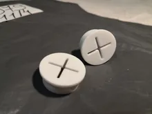 Ojal de cordón de escritorio, cubierta de agujero de Cable de silicona Flexible, organizador de alambre, Junta redonda, blanco