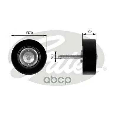 Ролик Ремня Приводного Mazda 3/6/Cx-7 1.8-2.5 02- Gates T36263 Gates арт. T36263