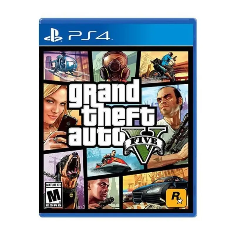 GTA 5 PS4 game used without a card | Электроника