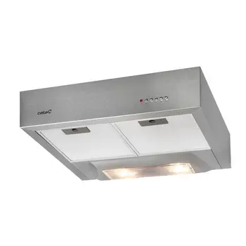 

Conventional Hood Cata S-BOX 1301 60 cm 220 m3/h 57 dB 100W Stainless steel