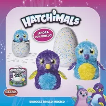 hatchimals draggle brillo mágico