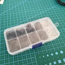 Kits de conectores macho y hembra, 25 juegos en caja, 2p, 3p, 4p, 2,54mm, adaptador, SM2.54