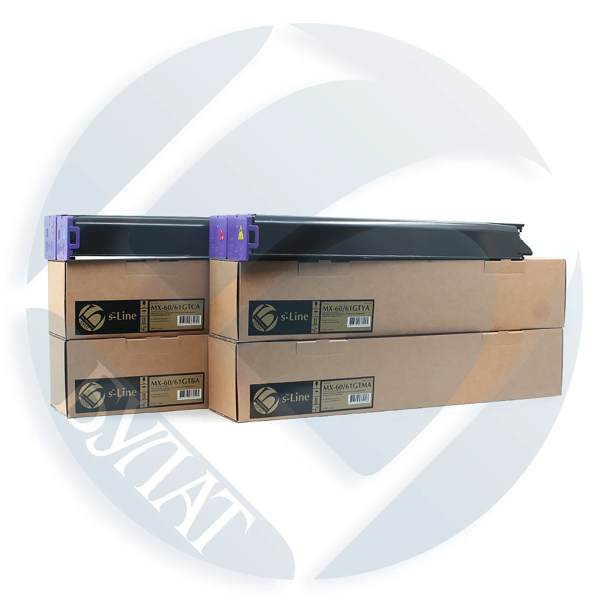 Тонер картридж Sharp MX-2630 MX-3050 MX-60 61GTMA (24k) Magenta БУЛАТ s-Line MX-6051 MX-5051 MX-4051 MX-3551 MX-3051 MX-2651 |