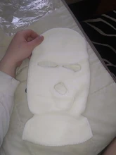 Máscara de cobertura de la cara completa, gorro de Pasamontañas de punto de 3 agujeros, táctica del ejército CS, para invierno, esquí, ciclismo, gorro, bufanda, mascarilla facial cálida