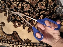 Quiropody-tijera de uña del pie con agarre fácil, cortador para discapacitados, manicura y pedicura, 20cm (7,87 ) de largo alcance