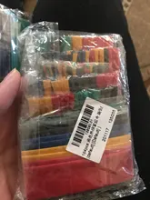 164/328/492 unids/set tubo de encogimiento de calor de aislamiento retráctil tubo 2:1 de Kit de fundas de Cable