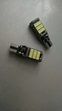 Lamps Reverse-Bulbs W16W Running-Lights Daytime 4014 Led T15 921 45 Super-White SMD 2PCS