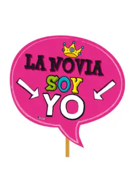 

The bride is me #1 - 6 cm x 6 cm-small square