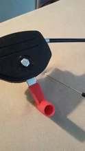 Palanca de estrangulación de aleación de 142cm y 56 pulgadas, cortacésped, interruptor de Cable de acelerador, Kit de manija de Control para cortacésped, herramientas de jardín