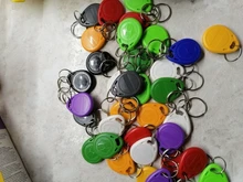 Lector de llaves y anillos de identificación, dispositivo de escritura regrabable EM4305 T5577 de 125khz, con etiqueta RFID, ficha de proximidad, duplicado, 50 unids/lote