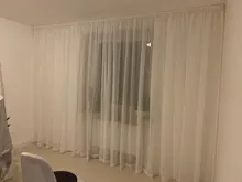 White Tulle Curtains Voile Sheer Bedroom Living-Room Japan-Style Customized Soft CITYINCITY