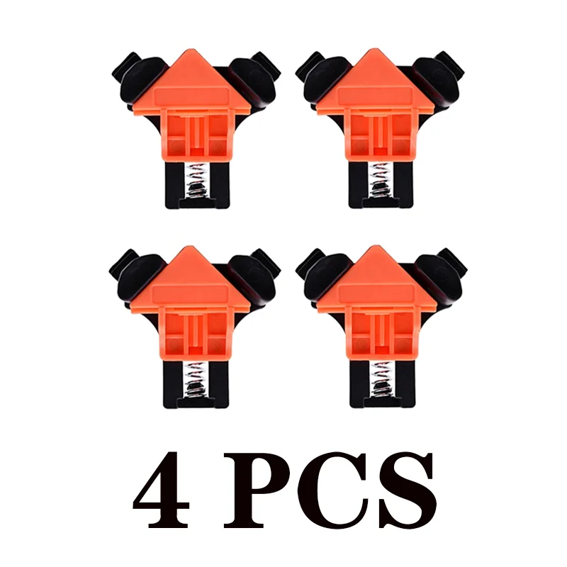 4PCS Woodworking Tool High Strength Clamp Plastic Fixing Clips Joiner Accessories Quick Clamp Clips For Wood Hand Tools Clamps