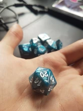 Mixed Dice Board-Game-Accessories Games Dnd-Board Polyhedral-Color 7pcs/Set for RPG