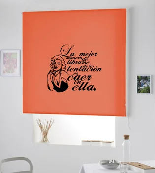 

Blind Iroa roll with phrases/Temptation! ROLLER BLINDS TRANSLUCENT! (ORANGE 100X175)