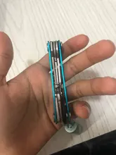 Llavero inteligente para llave de bolsillo, billetera de aluminio compacta y portátil, clip multifuncional