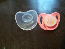 Chupete de diseño de animales de dibujos animados para bebé, mordedor de seguridad de grado alimenticio de silicona, accesorios para recién nacido