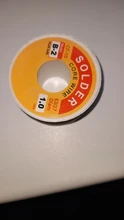 100g 0,6/0,8/1/1, 2 63/37 flujo 2.0% 45FT estaño Alambre de estaño colofonia de fundido núcleo de soldadura de alambre de soldadura rollo No-limpio