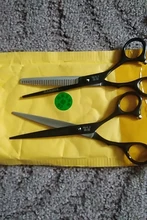 Tijeras profesionales para peluquería, juego de corte de pelo, acero japonés, 440C, 5,5, 6,0, 888