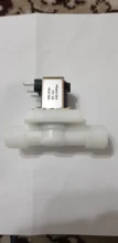 Solenoid-Valve-Switch Water-Control-Valve Magnetic Electric Normally Plastic Closed 220V