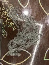 Cadena de eslabón abierto, extensor de cola para joyería DIY, 5 m/lote, 2,5, 2,8, 3,6, 4,8mm