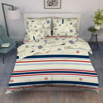 

Bed linen Calico Vasilisa-"Sea Voyage"