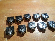 10 Uds PJ-307 PJ307 Jack estéreo de 3,5mm enchufe de clavija de conexión de Audio PCB 3F07