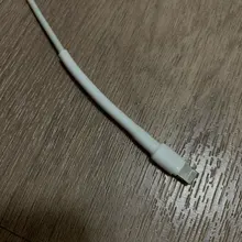 Manguito blanco de Tubo Termocontraíble para iPhone 5/6/ipad, cable USB Android, 1 metro, 3:1, diámetro de aislamiento: 9mm a 3mm