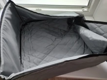 Funda de asiento de nailon 900D impermeable para mascotas, tapete de transporte al aire libre, accesorios de viaje para coche, bolsa para perro