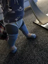 Calcetines de algodón para niños y niñas pequeños, largos hasta la rodilla, gruesos, cálidos, de invierno, de 0 a 8 años