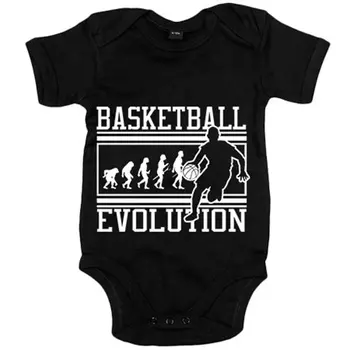 

Baby bodysuit Basketball Evolution