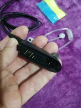 Auricular de tubo acústico de aire con micrófono para Motorola, Walkie Talkie de Radio bidireccional, GP328, GP338, GP340, GP380, PRO5450, PRO5150