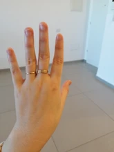 Anillo rectangular minimalista para mujer, joyería de sello con nombre personalizado, banda de tono dorado, acero inoxidable, regalo inicial