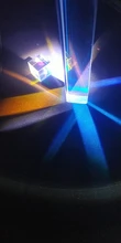 1pcs Optical Glass Right Angle Reflecting Triangular Prism For Teaching Light Light