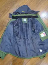 Fleece Jacket Softshell Military-Zipper Waterproof Outwear Warm Male Outdoor Men Hiking