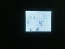 Termostato de pared WiFi para caldera de Gas, controlador de temperatura remoto inalámbrico de calefacción montado en la pared para Alexa, Google Home, 110V y 220V