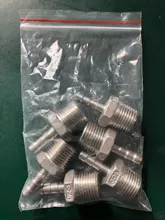 Coupling-Connector Thread-Pipe-Fitting Hose-Tail-Reducer Barb Stainless-Steel-304 Bsp Male