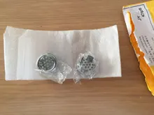 Tapa redonda para agujero de rebosadero, cubierta de desbordamiento para fregadero de cerámica, plástico/Cobre, cromado, 1 Uds.