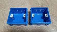 Atlectric-Mounting-Box Socket Cassette-Switch Internal White Hidden 86 Red Concealed