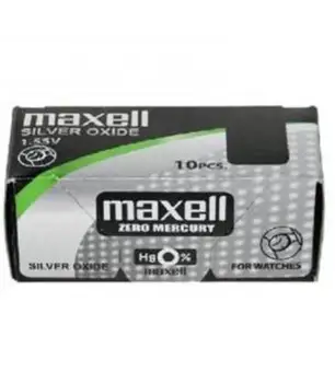 

Pila de boton Maxell bateria original Oxido de Plata SR726W 1.55V blister 1X Unidad