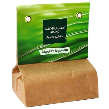 

Organic natural handmade soap seaweed