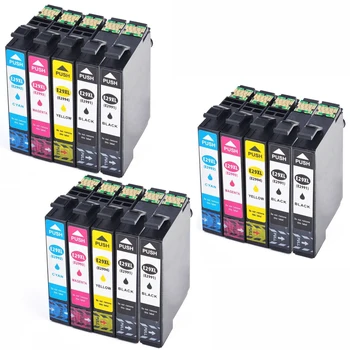 

15 cartriges T29XL T 29 XL t2991 t 2991 2992 2993 2994 refill Compatible for printer Epson Model XP335