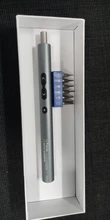 Juego de destornilladores eléctricos de precisión 28 en 1, para teléfono y portátil, destornillador multifuncional magnético con batería de litio de luz LED